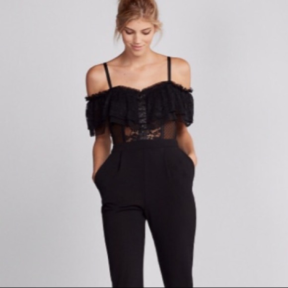 Express Pants - EXPRESS 🔻LACE JUMPSUIT NWT!